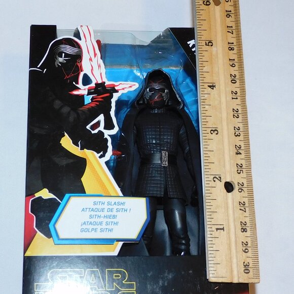 Star Wars Kylo Ren Fig Poseable Ben Solo Galaxy of Adventure Force Awakens NEW - Picture 2 of 2